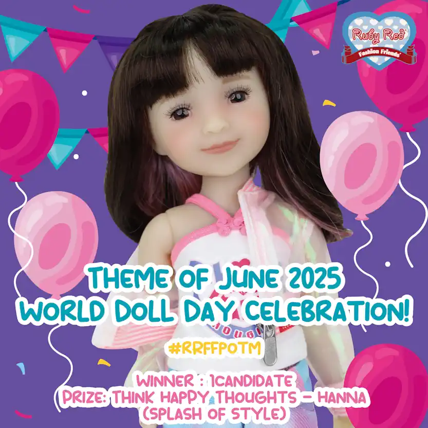 Ruby Red Fashion Friends Dolls - Photo of the month theme